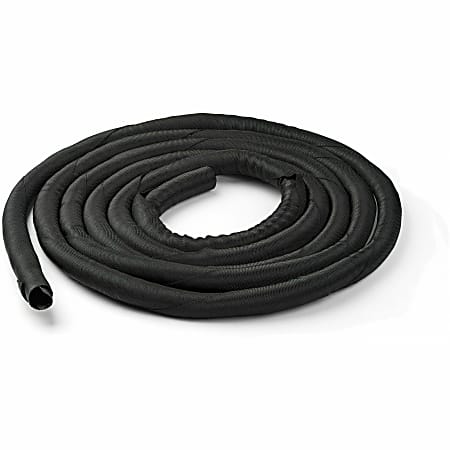 StarTech.com 15' / 4.6 m Cable Management Sleeve - Trimmable Fabric - Cord Concealer - Wire Hider - Cord Organizer (WKSTNCM2)