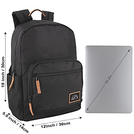 backpack with 17 inch laptop sleeve SuperHandy Water-Resistant Tech  Multiple Compartments Bag for Work, Travel & Commuting Upgrade your everyday carry with the SuperHandy 17 Inch Water High Sierra Swerve 17-inch Laptop