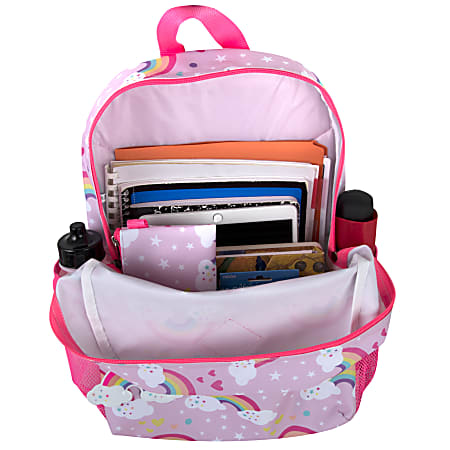 Trailmaker Rainbows 6 Piece Backpack Set Multicolor Office Depot
