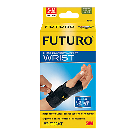 Futuro Small/Medium Energizing Wrist Support, Right Hand, 6