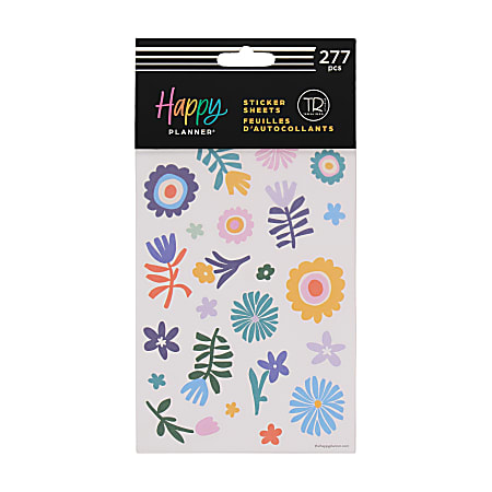 Happy Planner Sticker Sheets, Mod Mosaics, Pack Of 10 Sheets