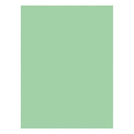 Nature Saver Smooth Texture 100% Recycled Construction Paper, 9" x 12", Medium Green, Pack Of 50