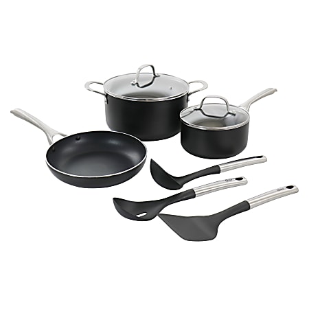 Oster 6 Quart Nonstick Aluminum Everyday Pan in Grey