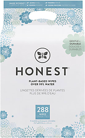 The Honest Company Honest Baby Wipes, Pattern Play,