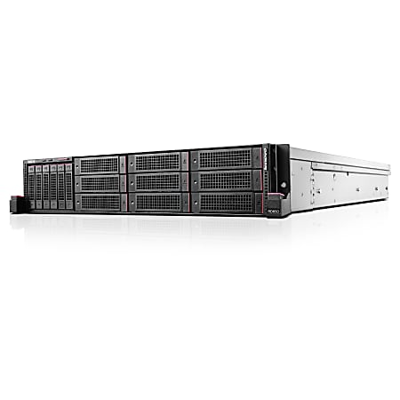 Lenovo ThinkServer RD650 70D00025UX 2U Rack Server - 1 x Intel Xeon E5-2630 v3 Octa-core (8 Core) 2.40 GHz - 8 GB Installed DDR4 SDRAM - 12Gb/s SAS Controller - 0, 1, 5, 6, 10, 50, 60 RAID Levels - 1 x 1100 W
