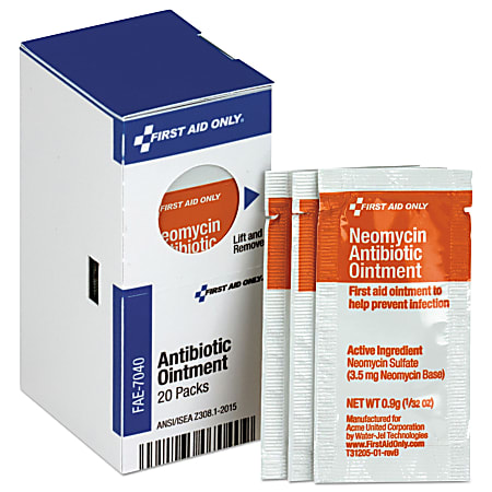 Refill for SmartCompliance General Cabinet, Antibiotic Ointment, 0.9g Packet, 20/Box Refill for SmartCompliance General Cabinet, Antibiotic Ointment, 0.9g Packet, 20/Box