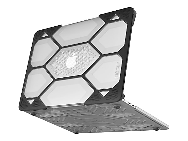 iBenzer Hexpact - Notebook shell case - 13.3" - clear - for Apple Macbook Pro 13.3" (Late 2016, Mid 2017, Mid 2018, Mid 2019, Early 2020, Late 2020, Mid 2022)