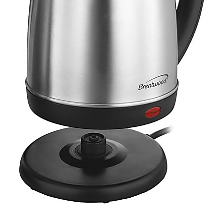 Brentwood Cordless Digital Glass Electric Kettle with 6 Precise Temperature  Presets & Swivel Base, 1
