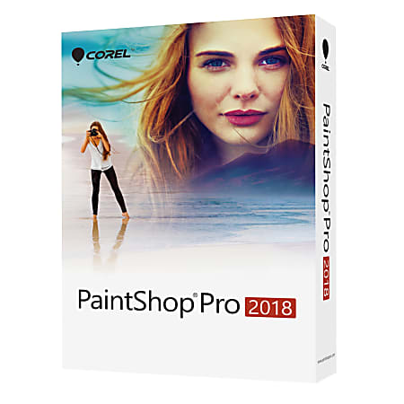 Corel&reg; Paint Shop Pro&reg; 2018, Disc