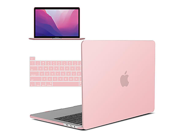 iBenzer Neon Party - Notebook shell case - 13.3" - rose quartz - for MacBook Pro 13.3" (Late 2016, Mid 2017, Mid 2018, Mid 2019, Early 2020, Late 2020, Mid 2022)