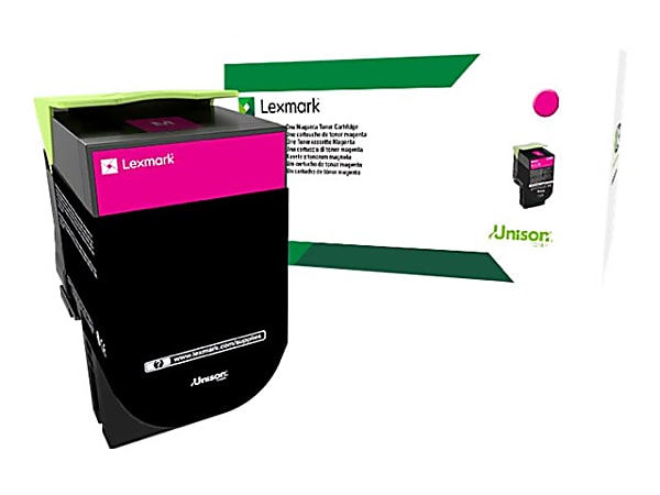 Lexmark™ 80C1XM0 Magenta High Yield Toner Cartridge