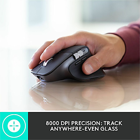 Logitech MX Master 3S for Business Wireless Mouse with Quiet