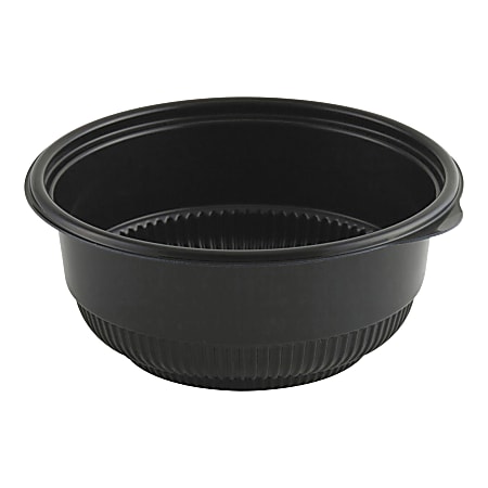 Anchor Packaging MicroRaves® Incredi-Bowl® Bases, 0.5 Qt, Black,