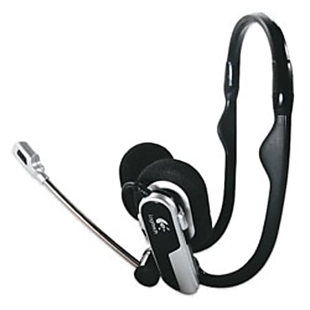 Logitech Premium Notebook On Ear Headset Black