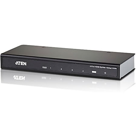 ATEN 4-Port HDMI Splitter - 1 x HDMI In - 4 x HDMI Out