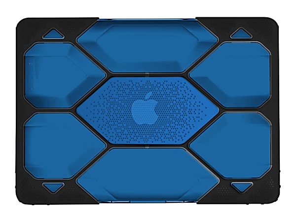 iBenzer Hexpact - Notebook shell case - 13.3" - transparent blue - for Apple MacBook Air 13.3" (Mid 2012, Mid 2013, Early 2014, Early 2015, Mid 2017)