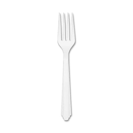 SKILCRAFT Plastic Forks, Box Of 100 (AbilityOne 7340-00-022-1315)