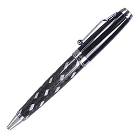 Monteverde® Invincia™ Black Tie Ballpoint Pen, Medium Point, 0.8 mm, Assorted Barrels, Black Ink