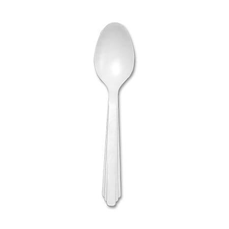 Plastic Teaspoons, Box Of 100 (AbilityOne 7340-00-022-1317)