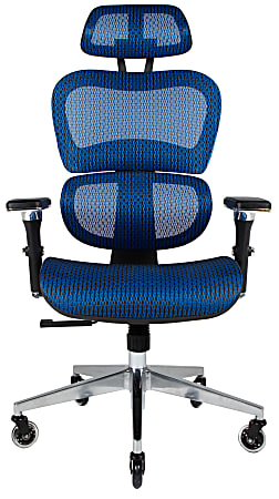 Office depot hotsell blue chair