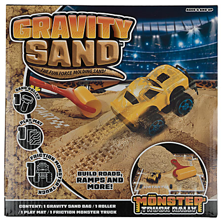 JAM Paper® Games, Monster Truck Gravity Sand Set