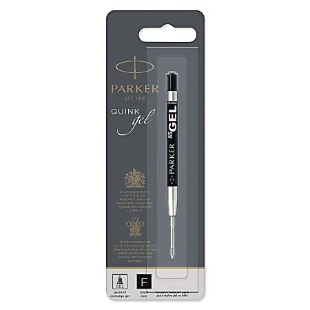 Parker® Gel Pen Refill, Fine Point, 0.5 mm,