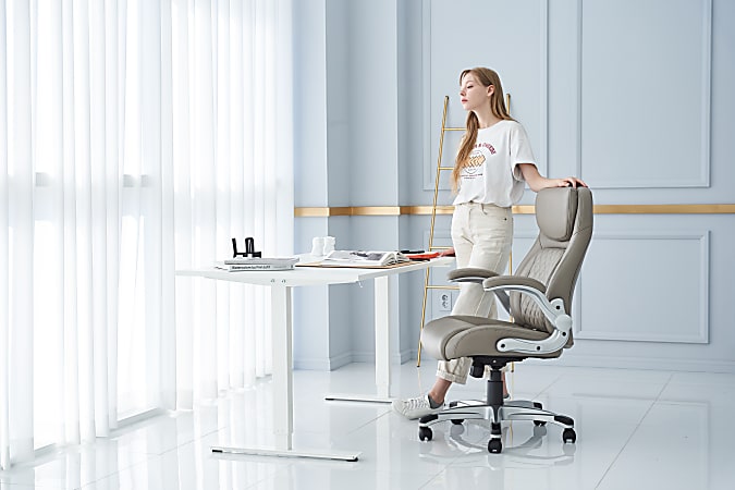 Nouhaus Posture Ergonomic PU Leather High-Back Executive Office