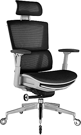 Nouhaus Rewind Ergonomic Fabric High-Back Executive Office Chair,