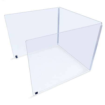 Ghent Desktop Protection Screen, 24"H x 30"W x 24"D, Clear