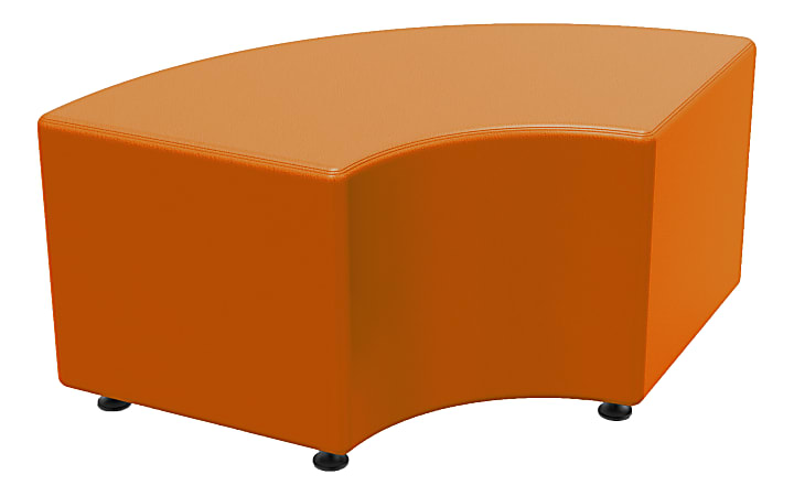 Marco Group Sonik Curved Bench, Papaya Orange