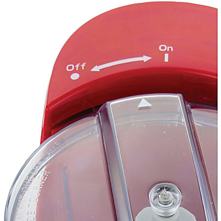 Brentwood 1.5 Cup Mini Food Chopper Red - Office Depot