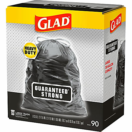 920779-3 Cellucap Trash Bags: 38 gal Capacity, 36 in Wd, 52 in Ht, 3 mil  Thick, Clear, Flat Pack, 100 PK
