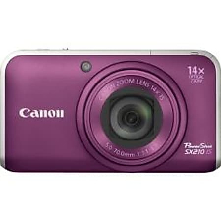 Canon PowerShot SX210 IS early review: Playful, purple