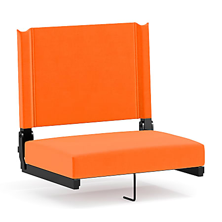 Flash Furniture Grandstand Comfort Seat, Orange/Black