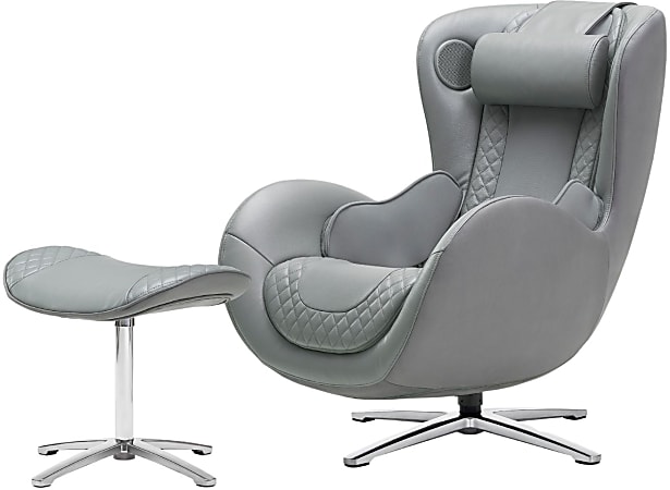 Massage chair with hot sale ottoman