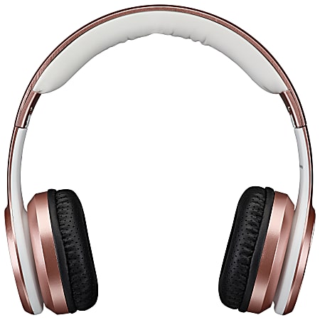 iLive Electronics IAHB239 Bluetooth® Over-The-Ear Headphones, Rose Gold