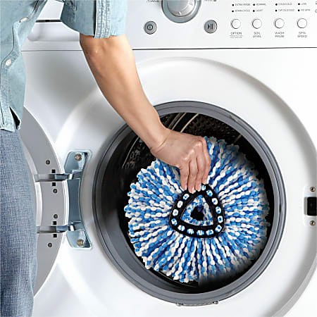O-Cedar EasyWring Rinse Clean Mop Refill - MicroFiber - Multi - 2 / Pack