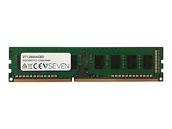V7 - DDR3 - module - 4 GB - DIMM 240-pin - 1600 MHz / PC3-12800 - unbuffered - non-ECC