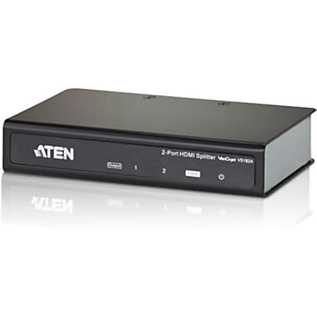 ATEN 2-Port HDMI Splitter - 1 x HDMI