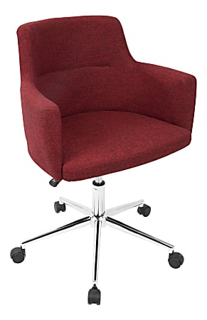 Lumisource Andrew Office Chair, Red