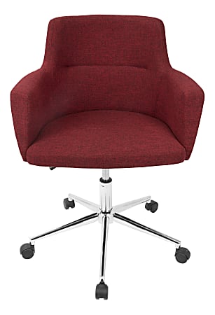 Lumisource Andrew Office Chair Red ODP Business Solutions