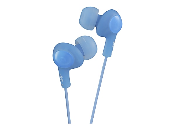 JVC Gummy Plus In-Ear Headphones, Blue
