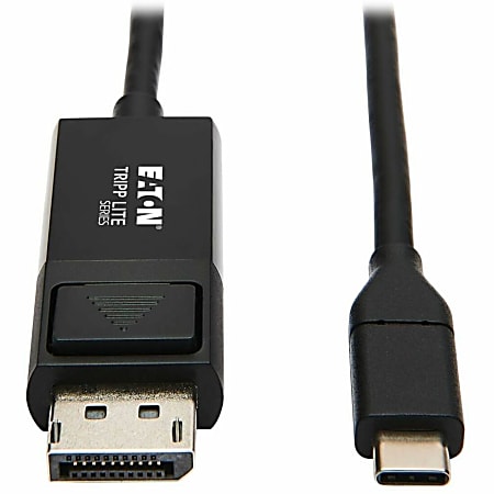 Tripp Lite by Eaton USB-C to DisplayPort Adapter Cable (M/M), 4K 60 Hz, HDR, Locking DP Connector, 3 ft. (0.9 m)