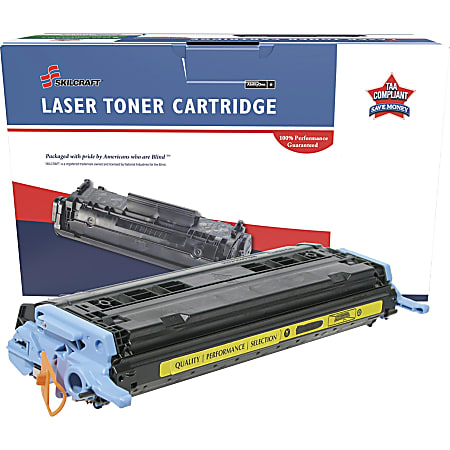 SKILCRAFT Remanufactured Laser Toner Cartridge - Alternative for HP 124A - Yellow - 1 Each - 20000 Pages