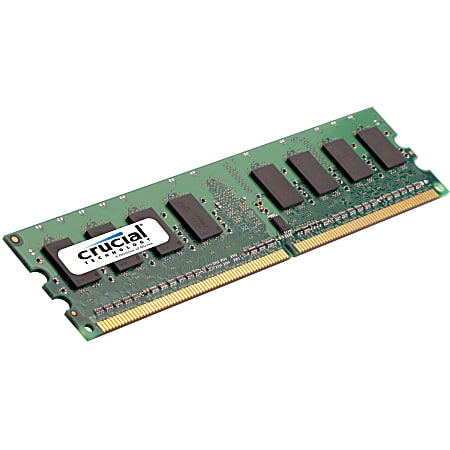 Crucial 16GB (1 x 16 GB) DDR3 SDRAM Memory Module - For Desktop PC - 16 GB (1 x 16GB) - DDR3-1600/PC3-12800 DDR3 SDRAM - 1600 MHz - CL9 - 1.35 V - ECC - Registered - 240-pin - DIMM - Lifetime Warranty
