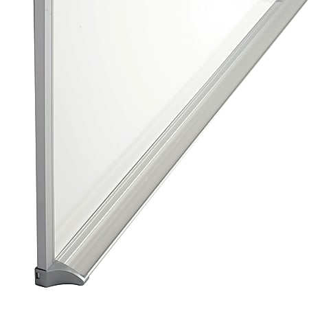 3M™ Porcelain Magnetic Dry-Erase Whiteboard, 36 x 48, Aluminum Frame With  Silver Finish - Zerbee