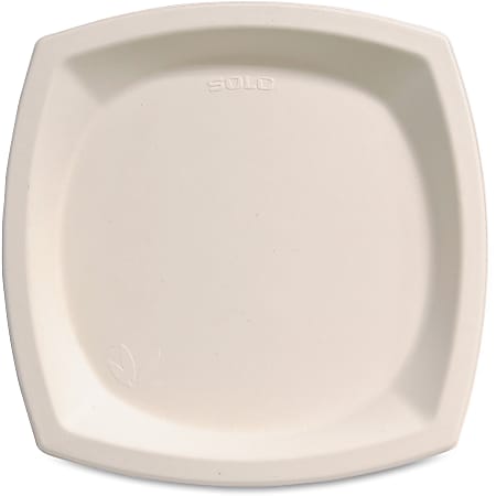 Solo Cup Bare™ Sugar Cane Plates, 10", Ivory, Pack Of 125