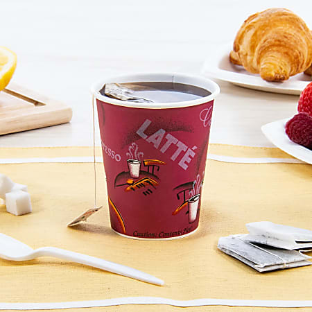 Solo disposable top coffee cups