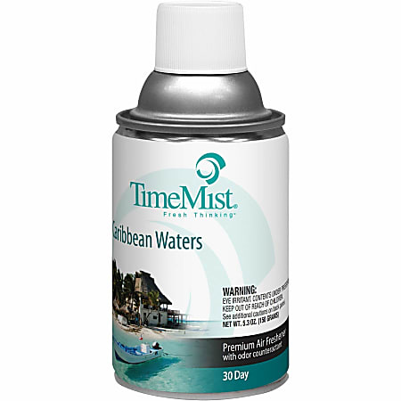 TimeMist Metered Aerosol Fragrance 6.6 Oz. Caribbean Waters