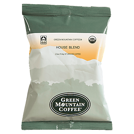 Green Mountain Coffee® Single-Serve Coffee Packets, Organic House